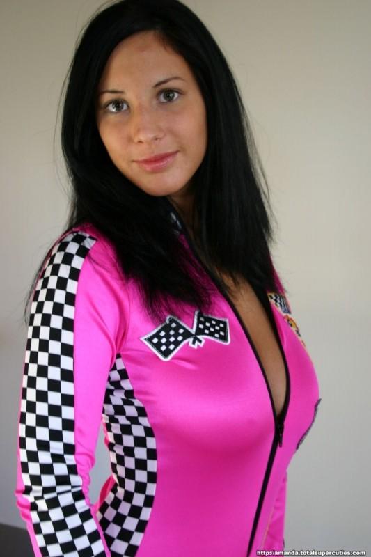 Racequeen Amanda with huge teen tits #53076483