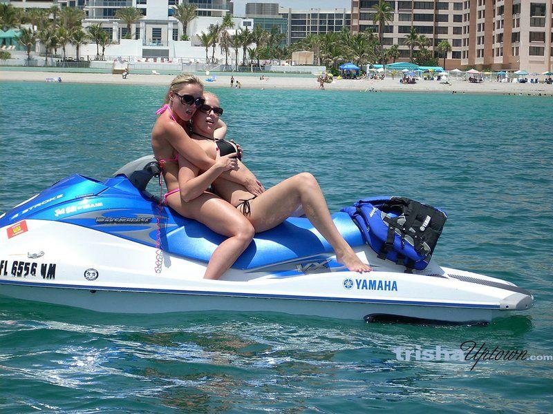Pictures of Trisha Uptown getting some pussy on a jet-ski #60113760