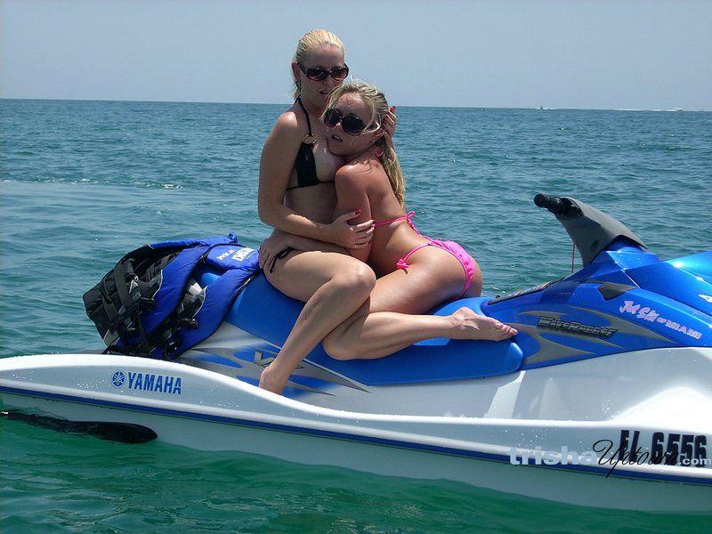 Pictures of Trisha Uptown getting some pussy on a jet-ski #60113819