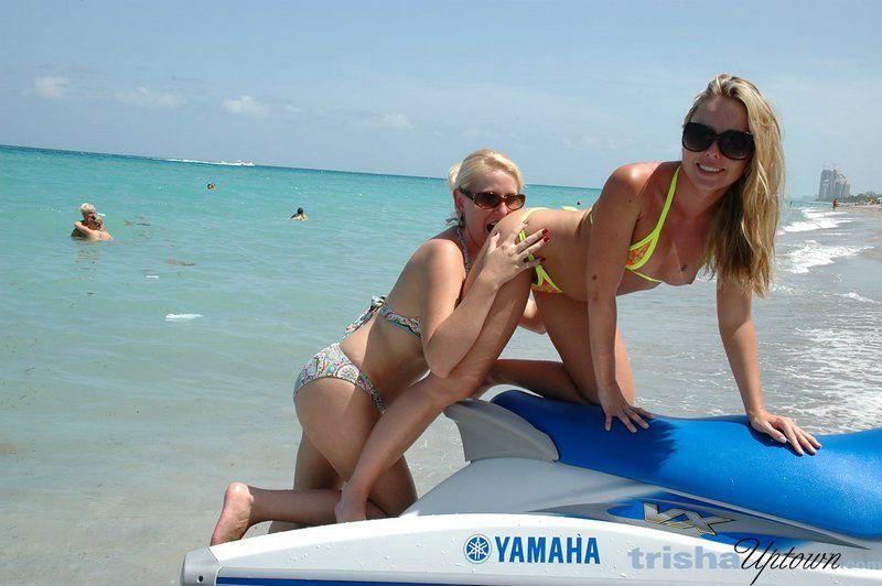 Pictures of Trisha Uptown getting some pussy on a jet-ski #60113904