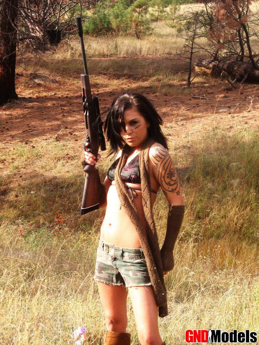 Pictures of a hot teen girl with a gun #60504632