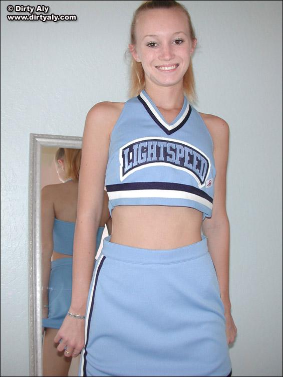 Pictures of a cheerleader stripping and spreading her legs #54074841