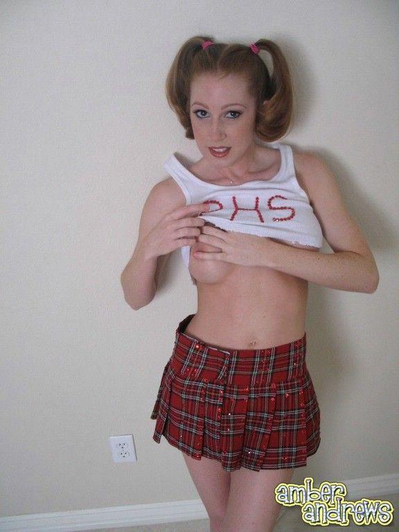 Pictures of Amber Andrews being a naughty schoolgirl #53083798