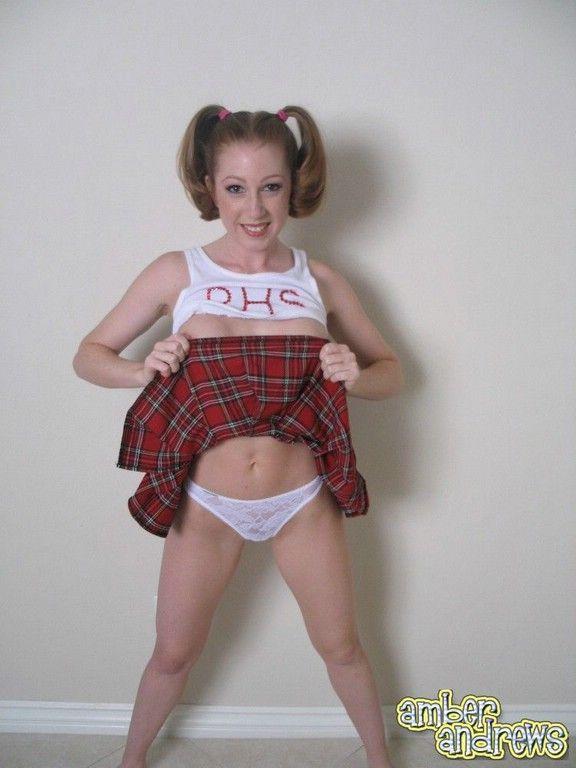 Pictures of Amber Andrews being a naughty schoolgirl #53083879