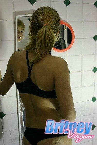 Pictures of Britney Virgin checking herself out in a mirror #53532846