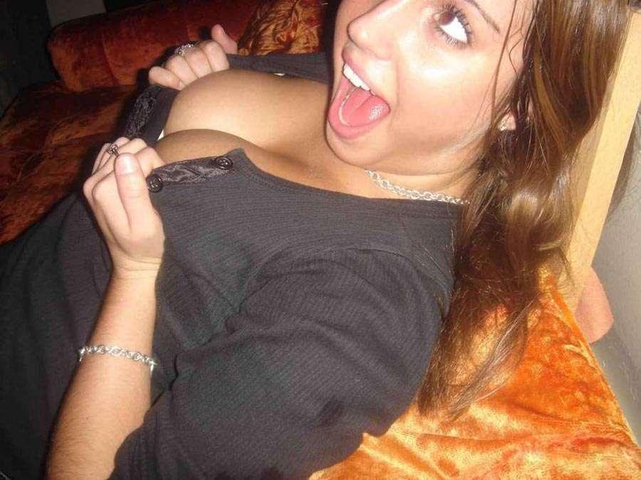 Amateur party girl having fun with her friends #60664557