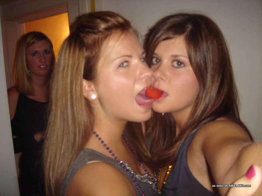 Amateur party girl having fun with her friends
 #60664639