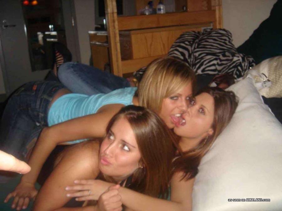 Amateur party girl having fun with her friends #60664666