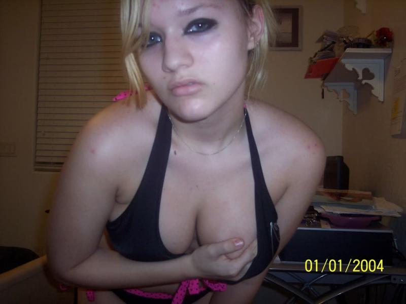 Alternative chick flashes big juicy juggs on camera #60251193