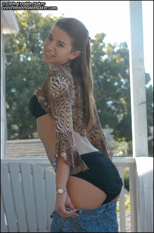 Pictures of Little Troublemaker touching herself while she thinks of you #59920782