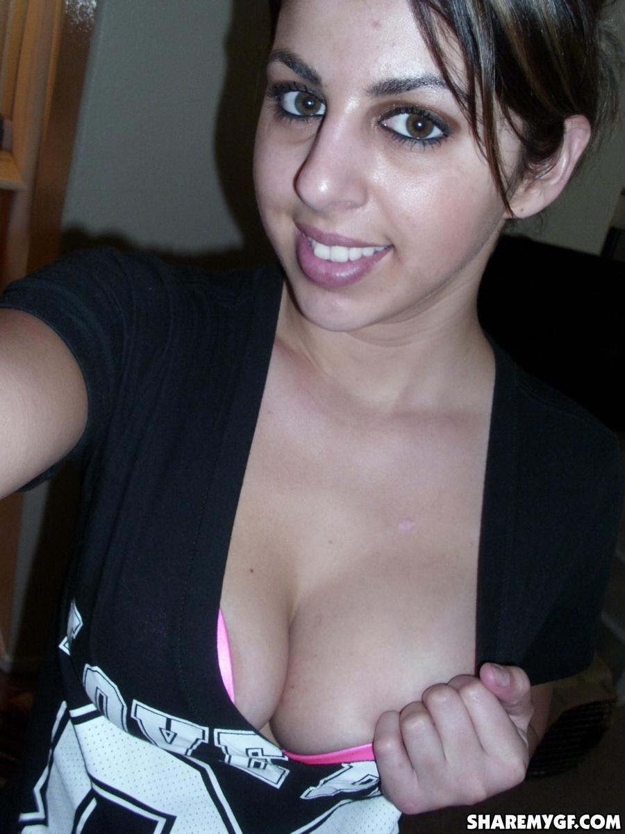 Busty college girl shares some selfies of her hot body #52872742
