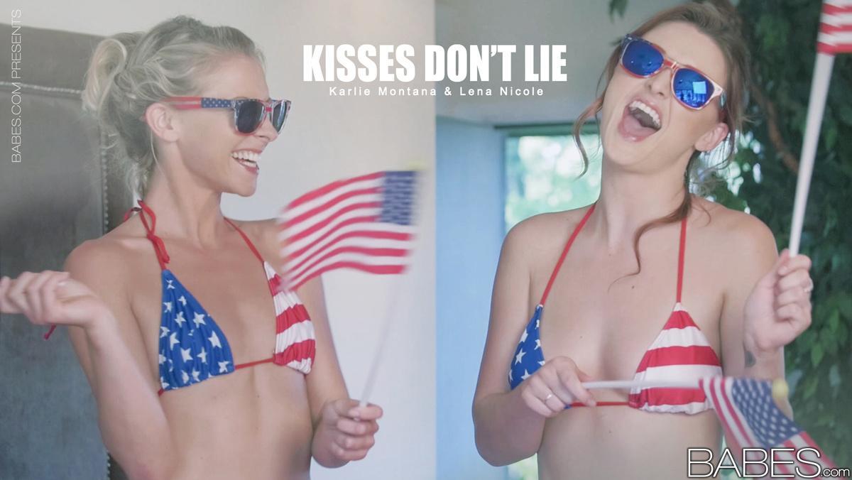 Lena Nicole and Karlie Montana celebrate the fourth with pussy #58036332