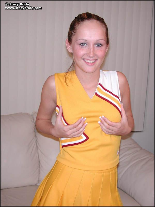 Pictures of a cheerleader getting naked at home #60007123