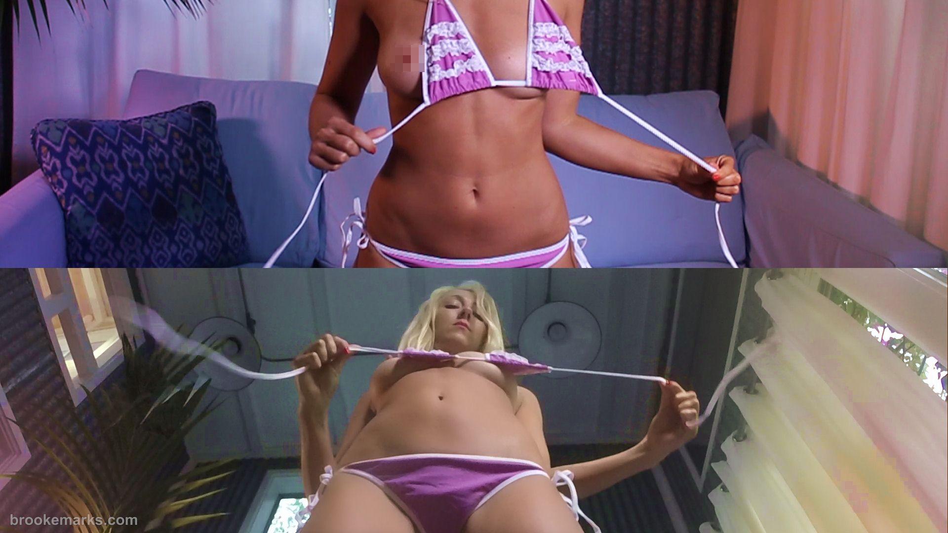 Brooke Marks strippt in ihrem sexy Bikini
 #53552369