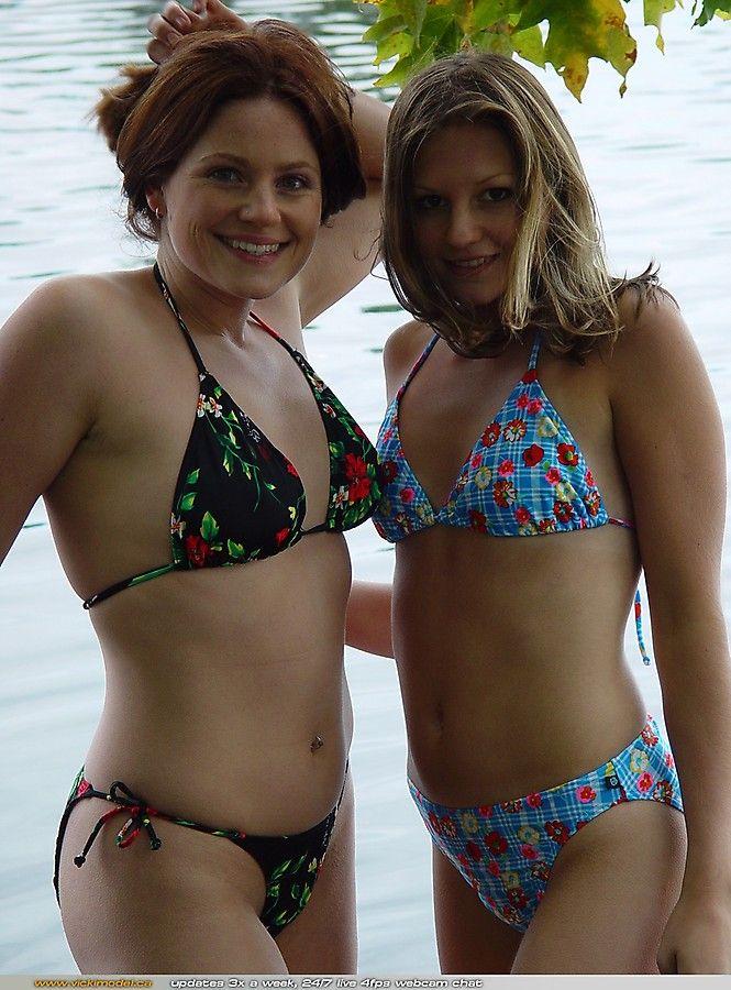 Pictures of teen star Vicki Model hanging out with Josie Model #55717583