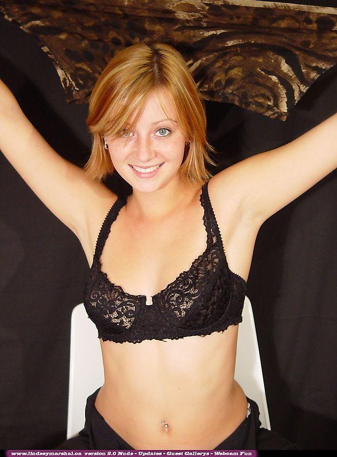 Pictures of teen star Lindsey Marshal getting completely naked #58974135