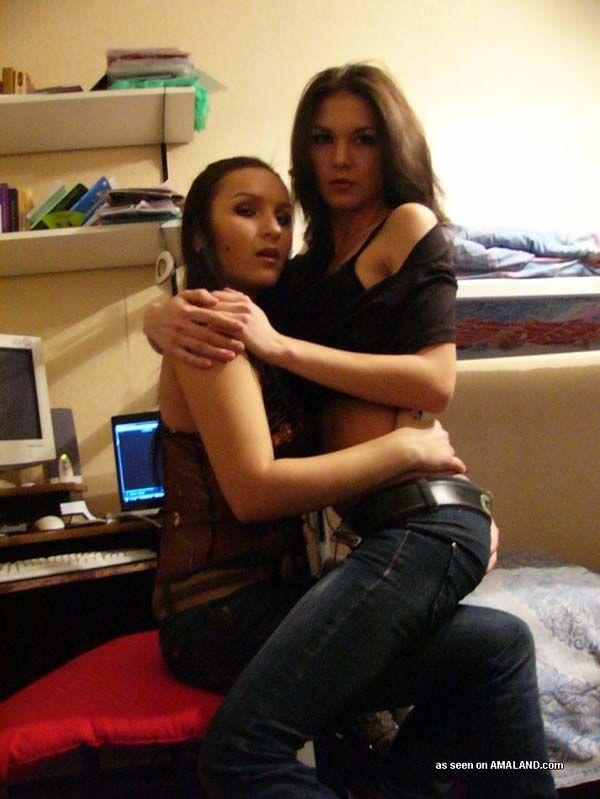 Pictures of two lesbian hotties going at it #60650873