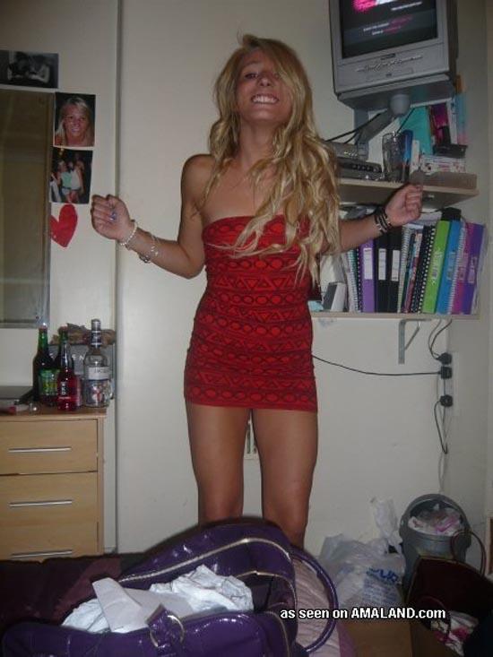 Wild UK party girl in hot and sexy hacked pictures #60657775