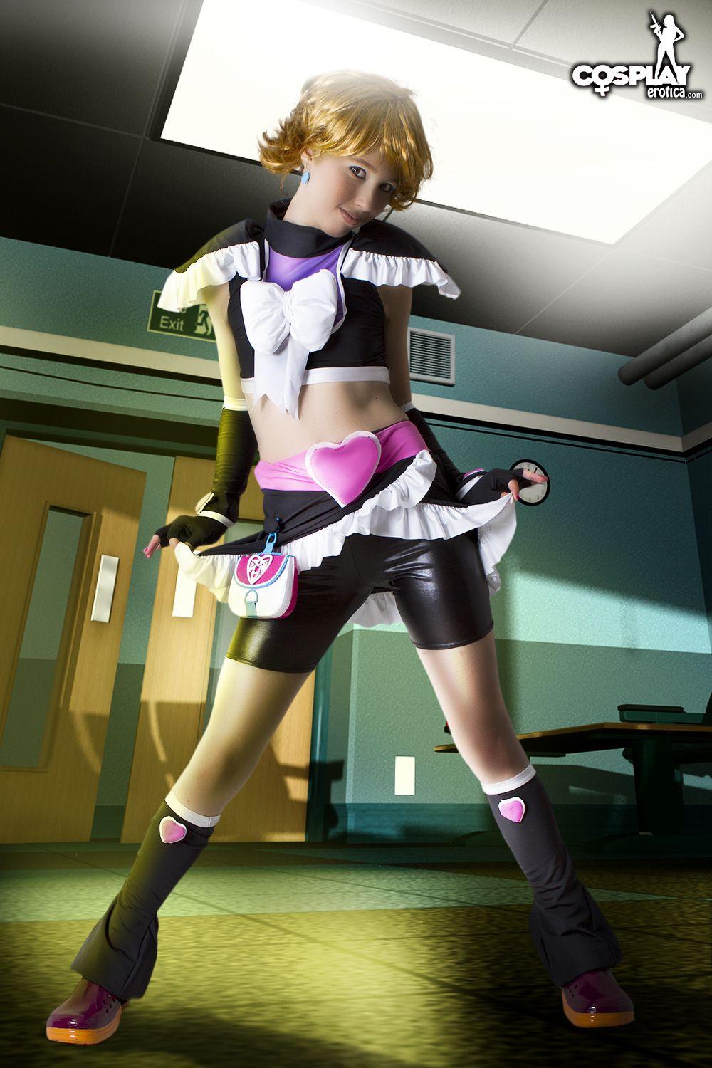 Sexy cosplayer Stacey gives some hot Pretty Cure anime fantasy #60007733