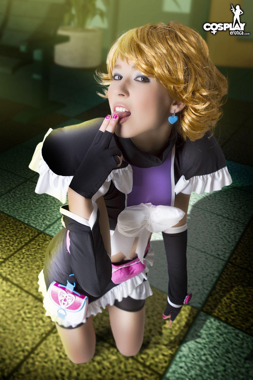 Sexy cosplayer Stacey gives some hot Pretty Cure anime fantasy #60007740