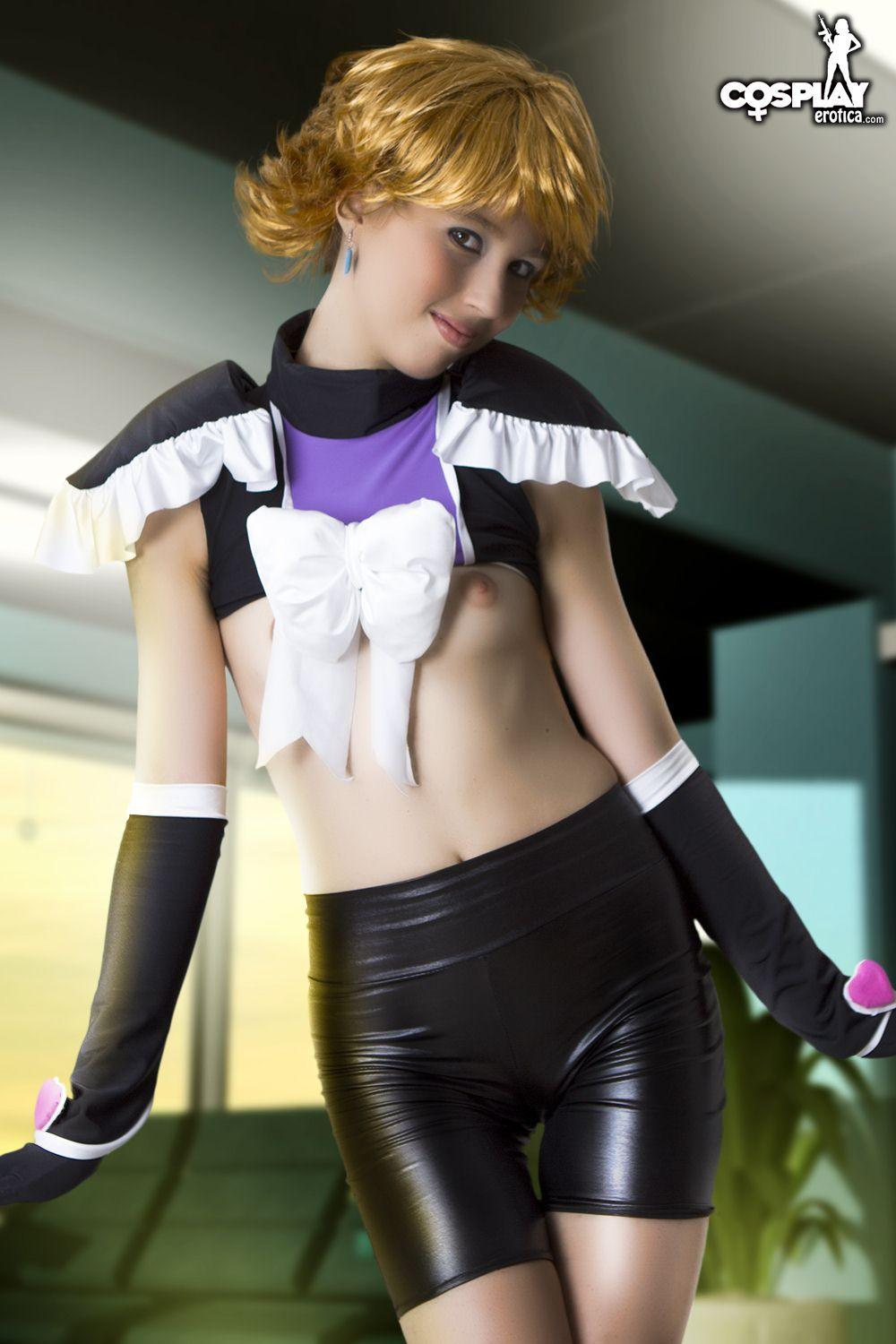 Sexy cosplayer Stacey gives some hot Pretty Cure anime fantasy #60007751