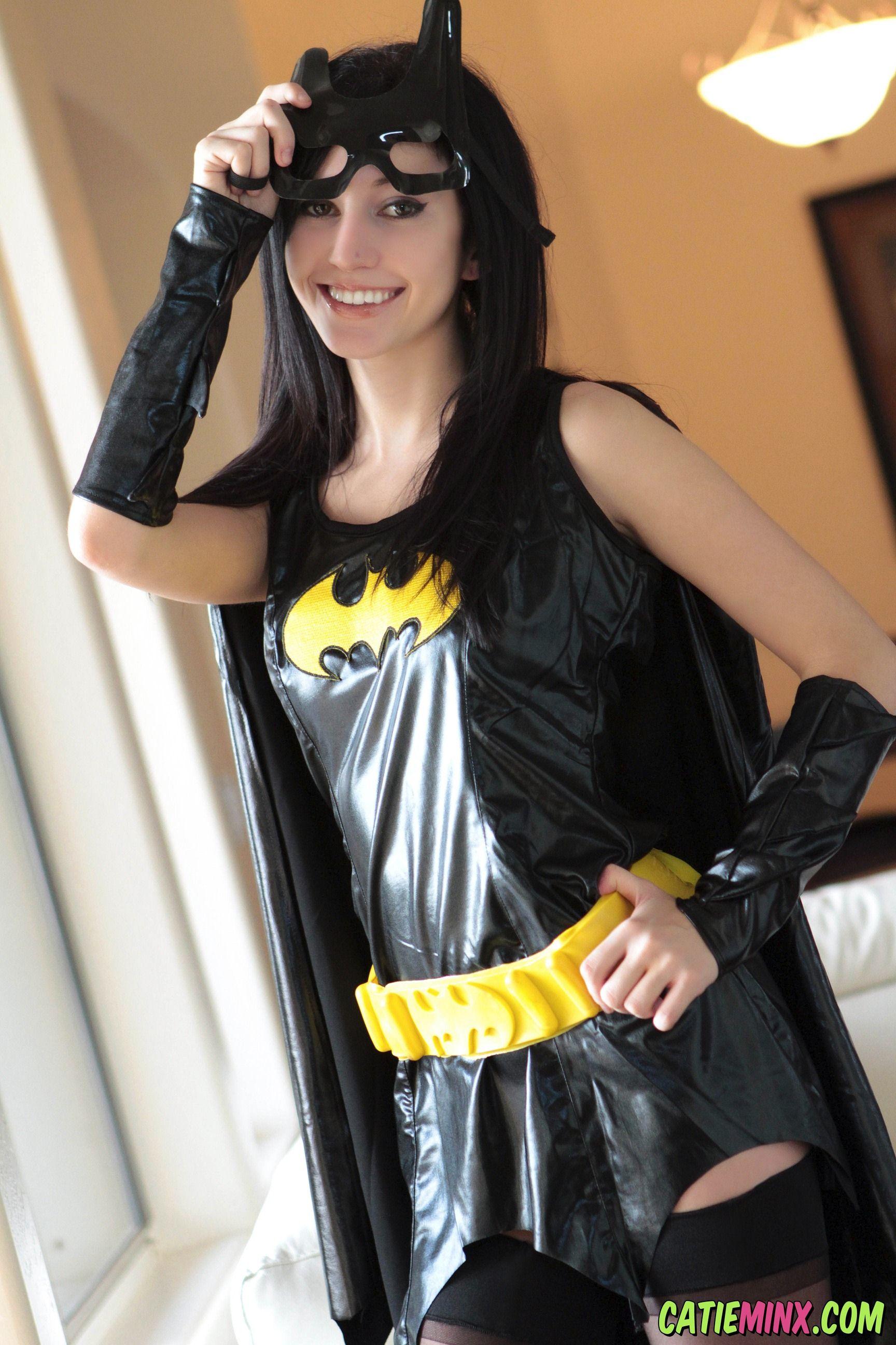 Pictures of Catie Minx celebrating the release of The Dark Knight Rises in style #53727067