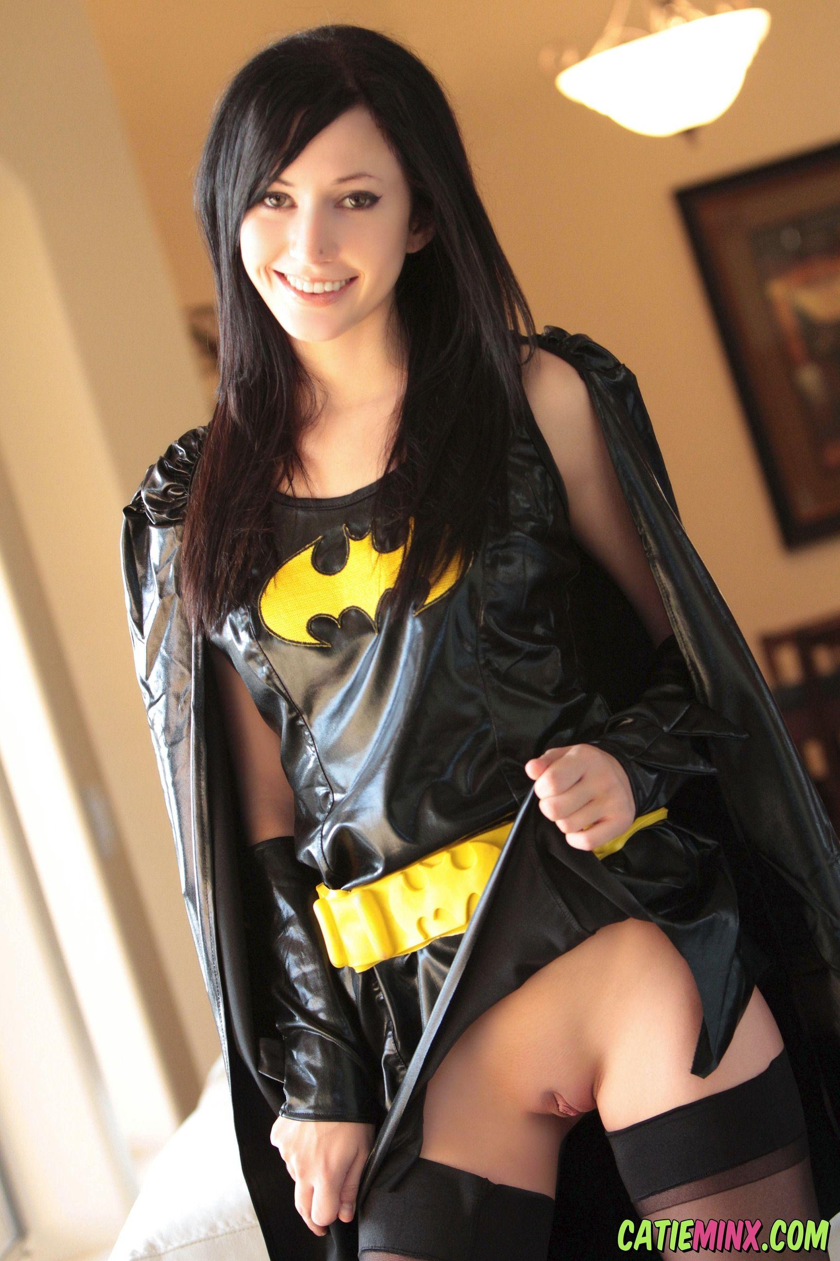 Pictures of Catie Minx celebrating the release of The Dark Knight Rises in style #53727173