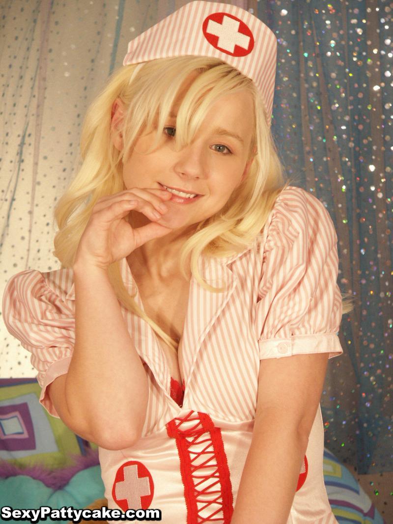 Blonde teen Sexy Pattycake is your very hot candy stripper for the night #59953381