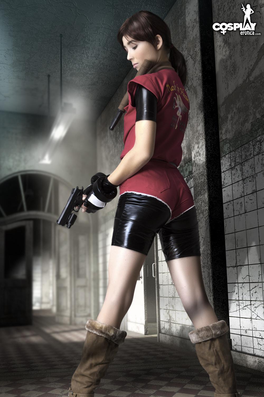 Cosplayerin Stacy verkleidet sich als Claire aus Resident Evil
 #60007822