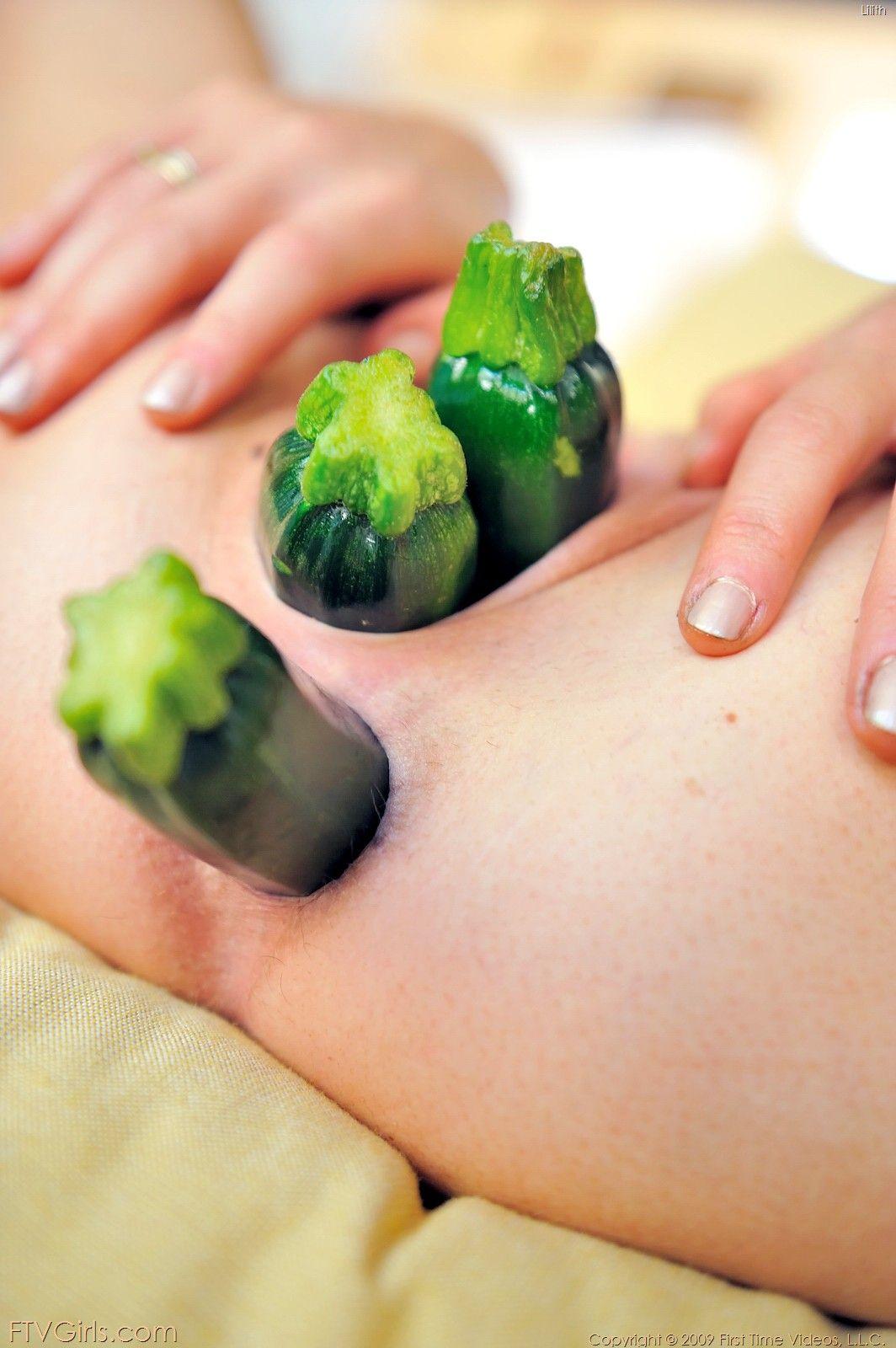 Pictures of FTV girl Lilith stuffing her holes with vegetables #60461493