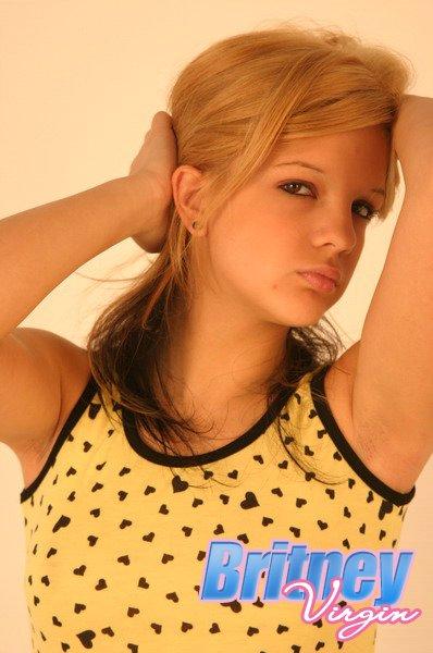 Pictures of teen Britney Virgin teasing with her beautiful face #53532049