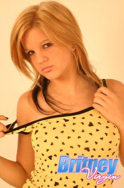 Pictures of teen Britney Virgin teasing with her beautiful face #53532276
