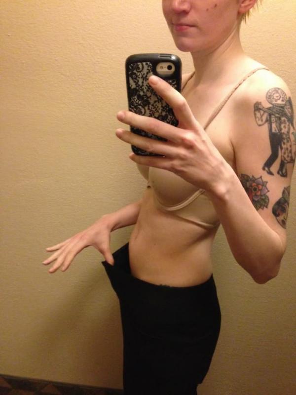 Badass alt girlfriends like showing off their inked bodies in selfpics #60249367