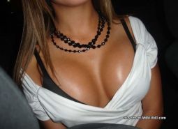 Photo Compilation Of An Amateur Party Babe Displaying Her Huge Tits