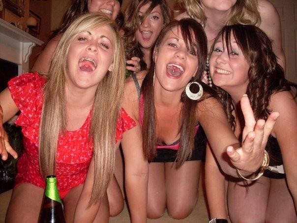 Naughty college coeds at parties strip naked when the cameras come out #60349466