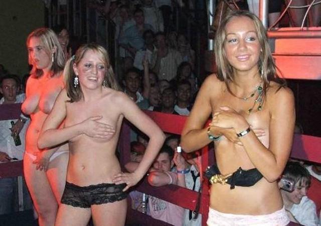 Naughty college coeds at parties strip naked when the cameras come out #60349479