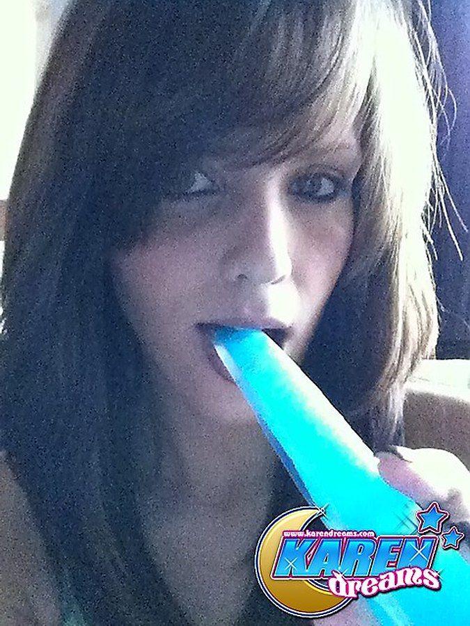 Pictures of doing hot things to a cold popsicle #57995133
