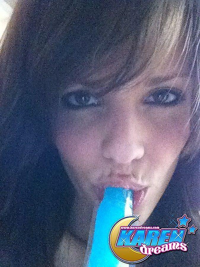 Pictures of doing hot things to a cold popsicle #57995418