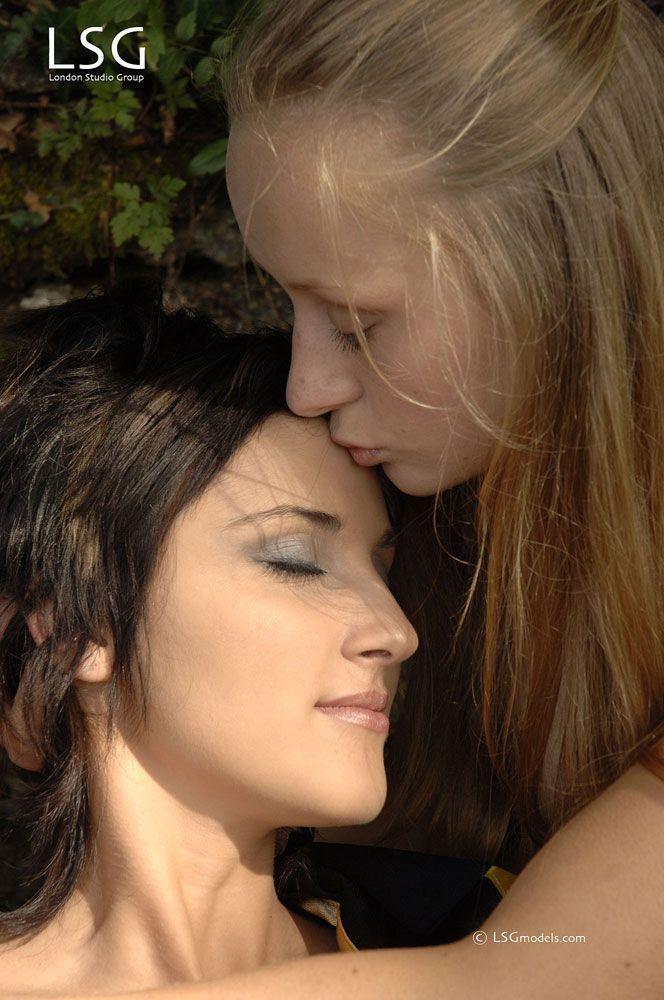 Pictures of two horny teen girls getting it on outside #60582780