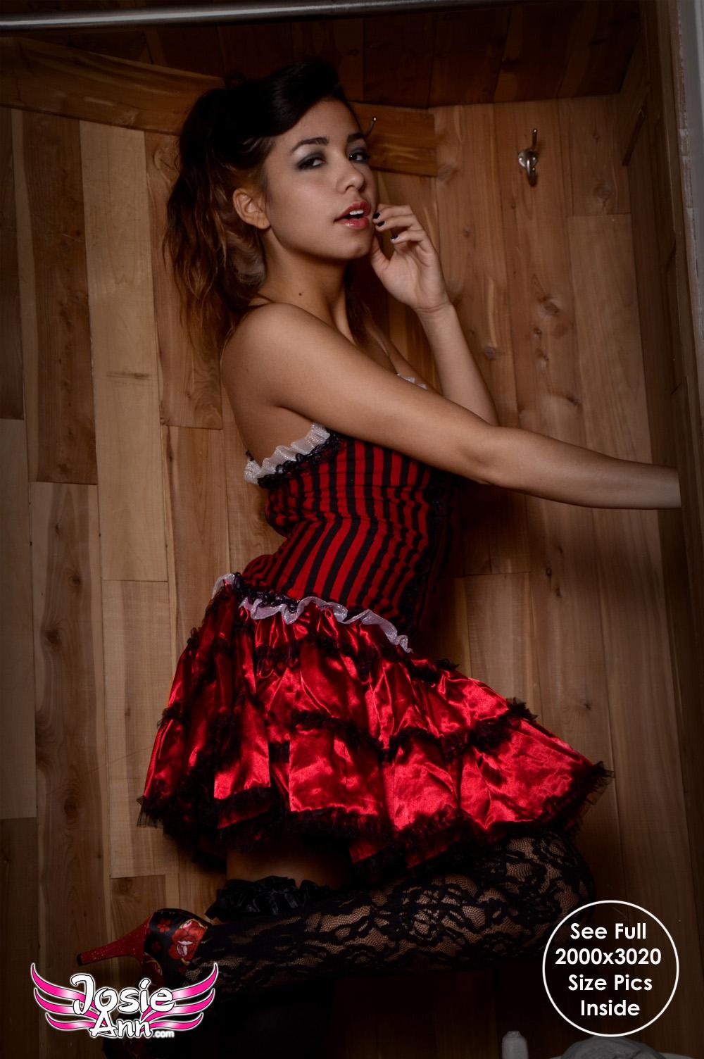 Josie Ann wants to give you a sensual set with a feel of the old west #55646514