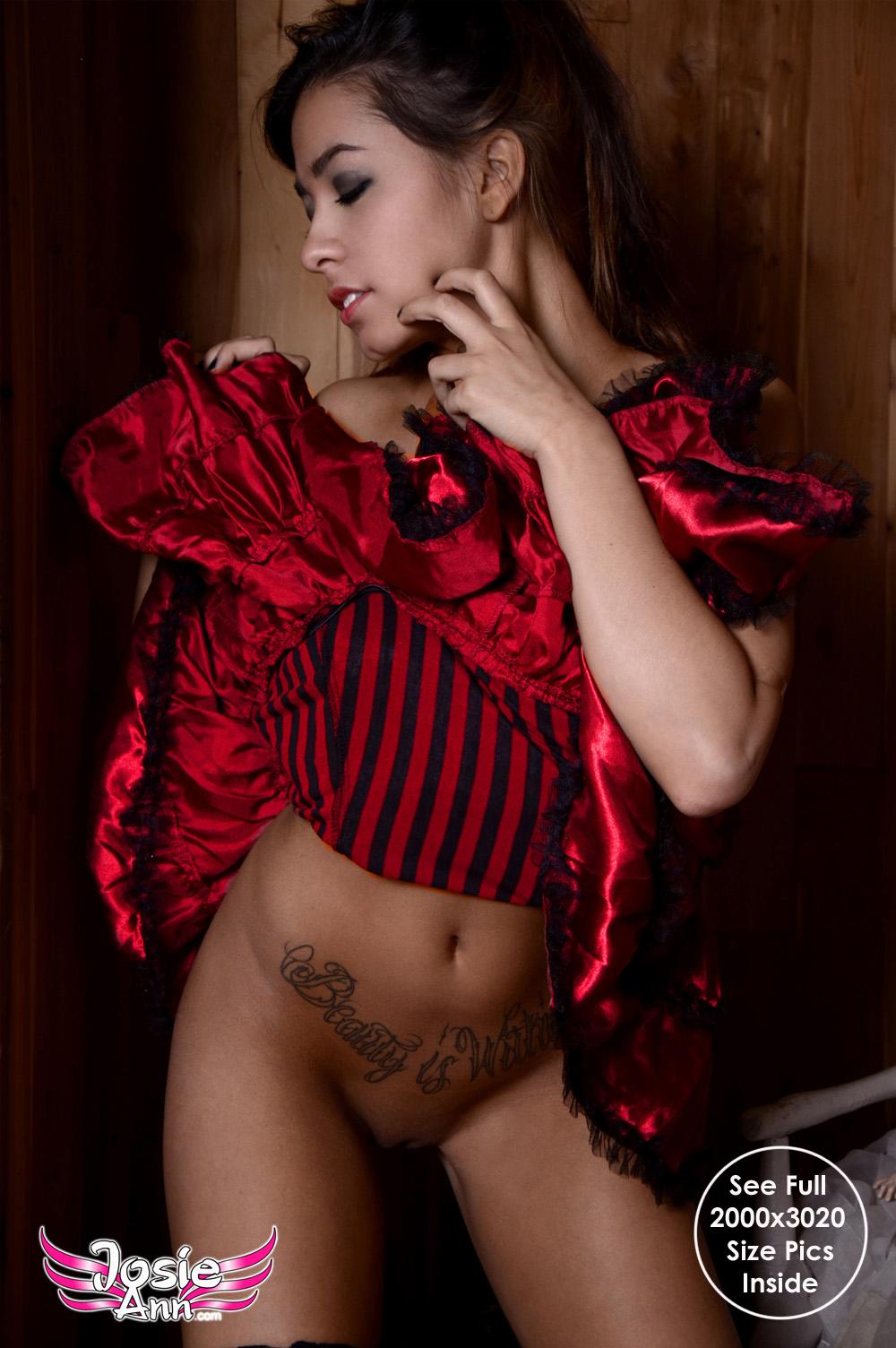 Josie Ann wants to give you a sensual set with a feel of the old west #55646776