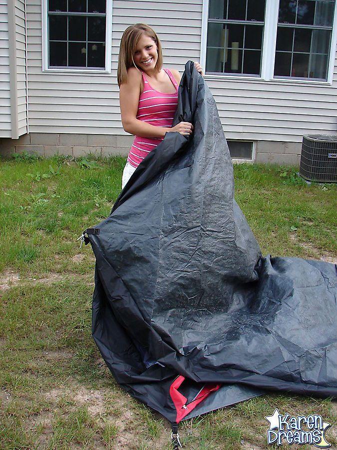 Pictures of Karen Dreams pitching your tent #58003411