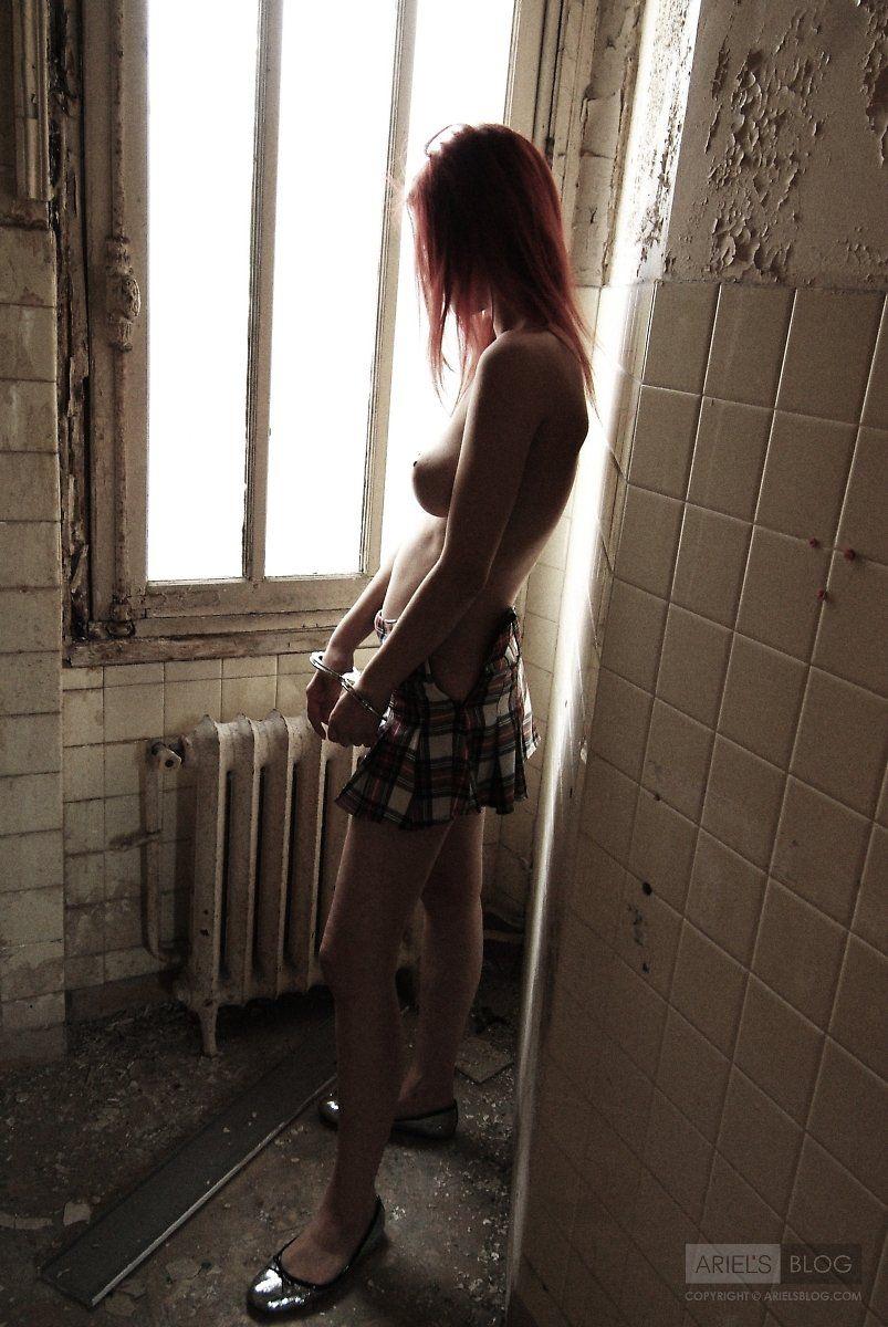 Pictures of teen Ariel handcuffed for your pleasure #53285988