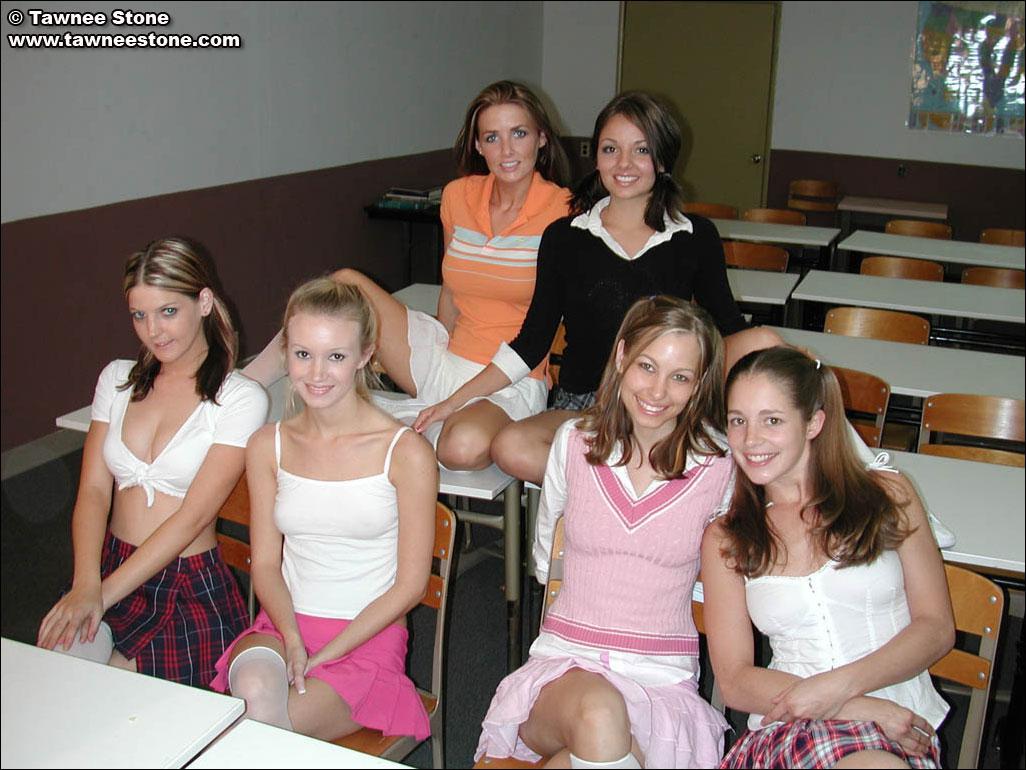 Pictures of schoolgirls getting naughty in class #53481938