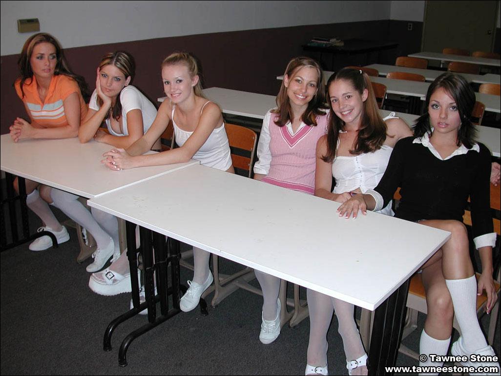 Pictures of schoolgirls getting naughty in class #53482123