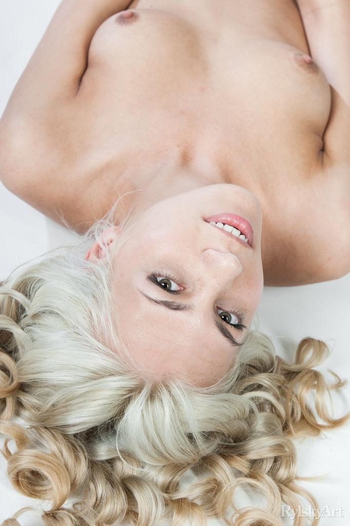 Blonde hottie Barbara strips naked for you in "Nubila" #60784170