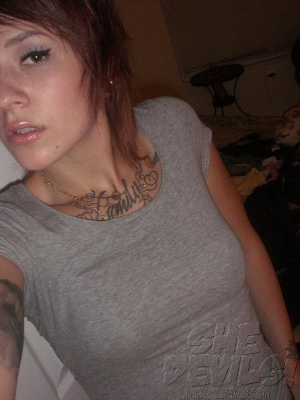 Pictures of hot tattooed girlfriends showing off #60799246