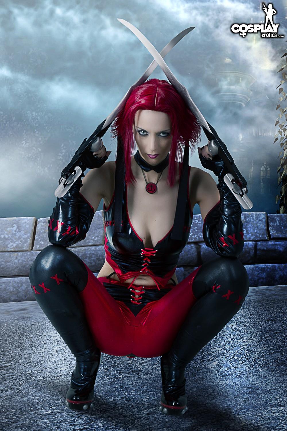 Beautiful redhead cosplayer Lana makes your fantasy come true #58814681