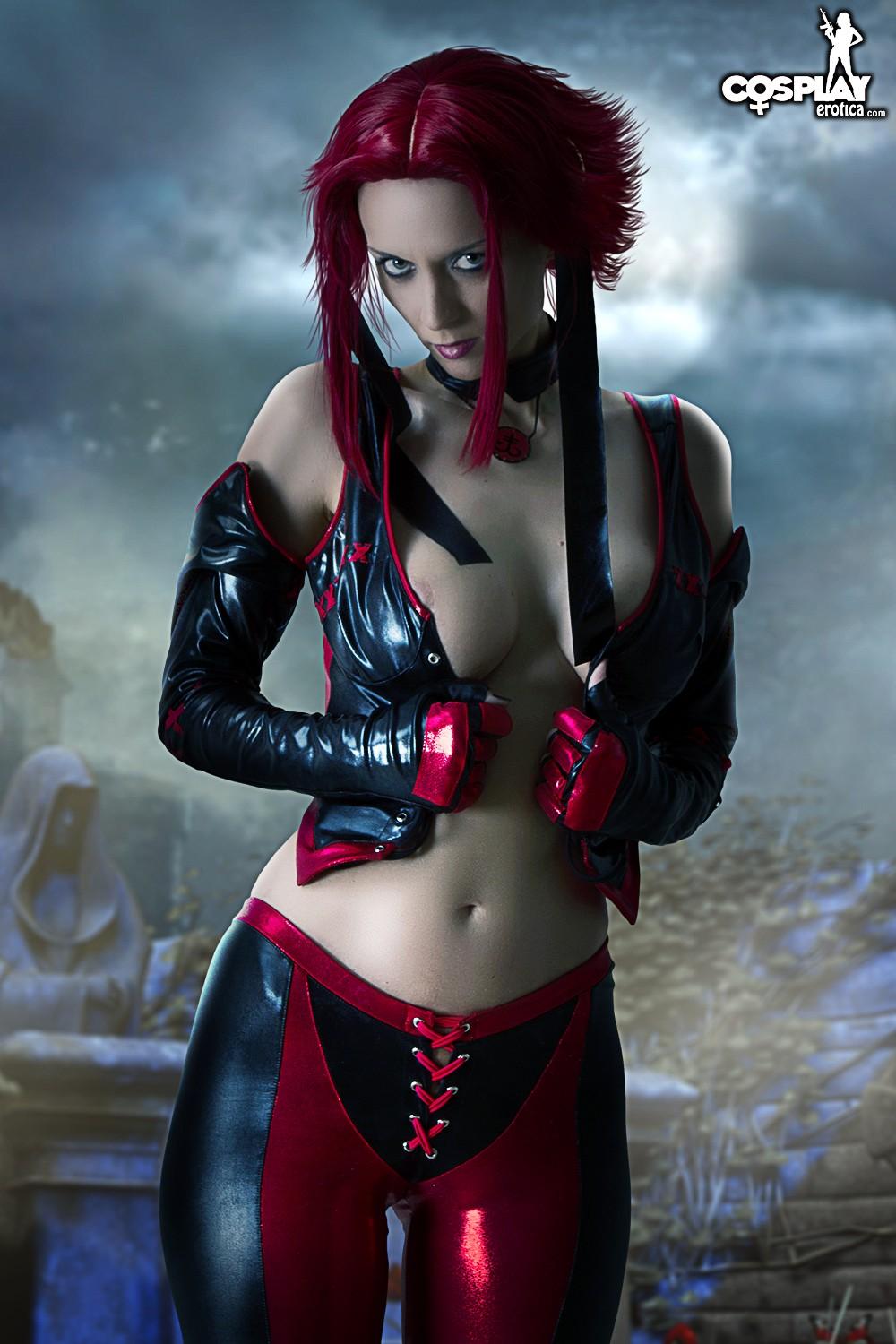 Beautiful redhead cosplayer Lana makes your fantasy come true #58814701