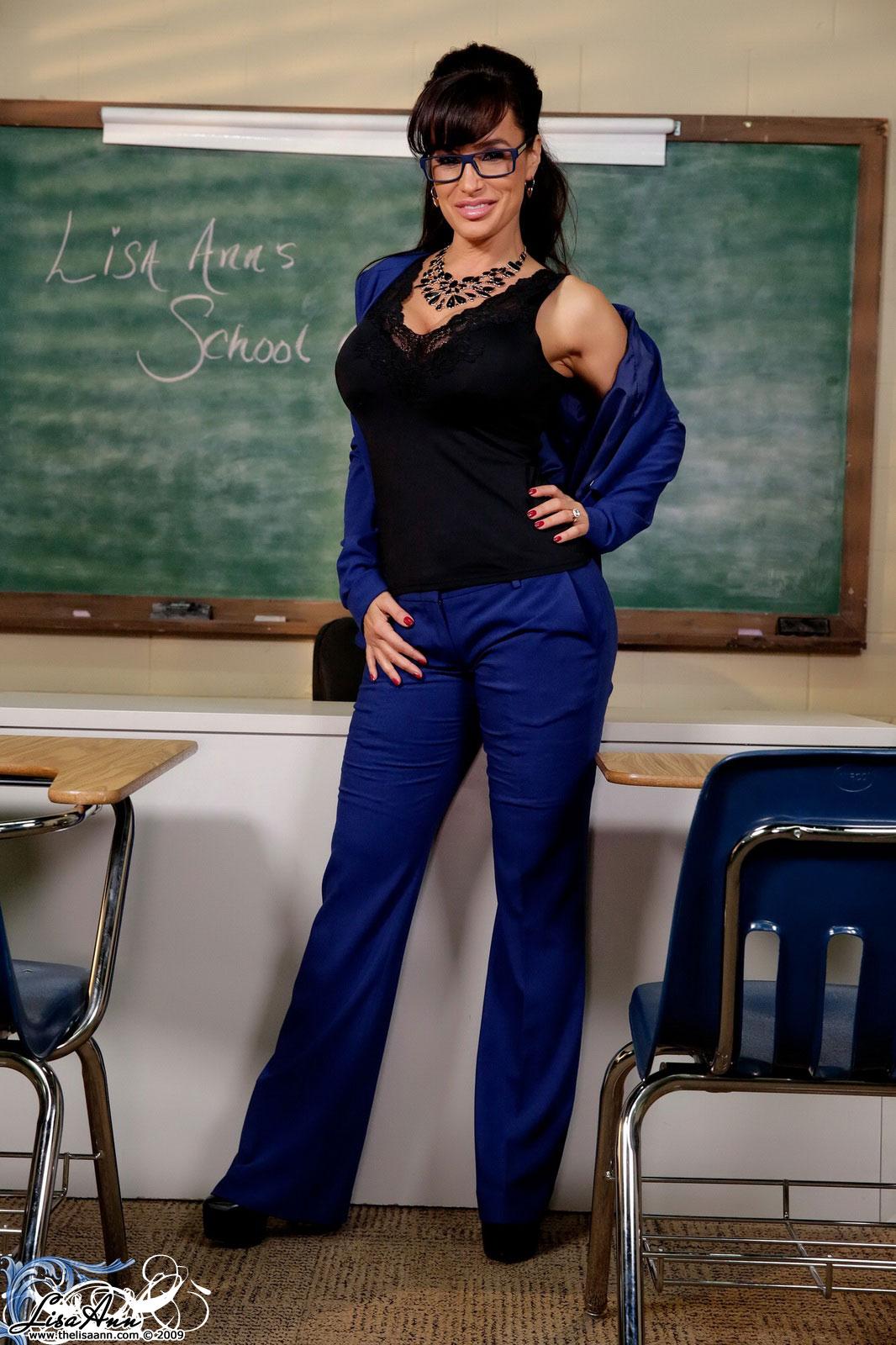 Mrs. Ann is ready to teach her sex-ed class #58983838